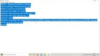 HTML Coding | Part 1