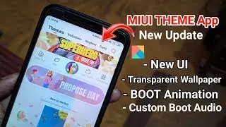 MIUI 10 New Theme App Update with Many new Features