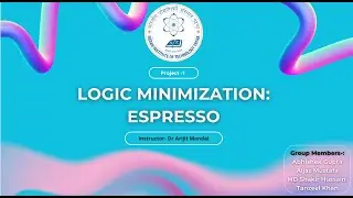 Espresso Logic minimization