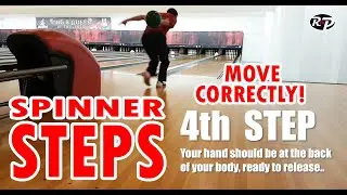 How to Spin the bowling ball : Bowling UFO Spinner Helicopter Style - Steps Approach [ Episode 5 ]