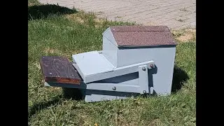 Кормушка для кур. Как сделать механическую кормушку своими руками.  Автокормушка для кур