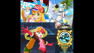 Lighting Battle of Easter Roll, SSiCO, and Roll.exe