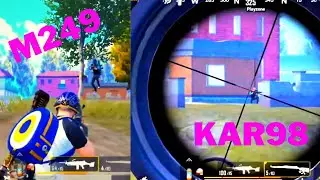 M249 AND KAR98 OP GAMEPLAY || 1v4 THA 4V1 HO GAYA MAST ||  KYA MASTI KAR RAHA THA  LAST ENEMY