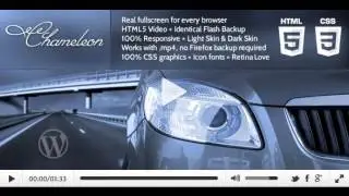 Preview Chameleon - HTML5 Video Player for WordPress