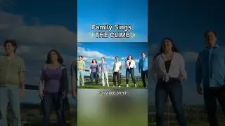 Family sings ✨THE CLIMB✨ by @MileyCyrus  ♥️ #harmony #cover  #sharpefamilysingers