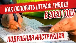 Как оспорить штраф ГИБДД в 2020 году? Полная инструкция действий. ПДД.