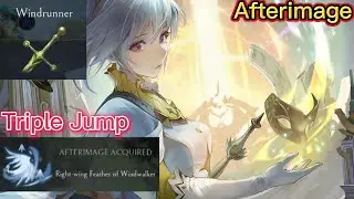 Afterimage Triple Jump (Right Wing Feather of Windwalker)  + Windrunner Guide Location