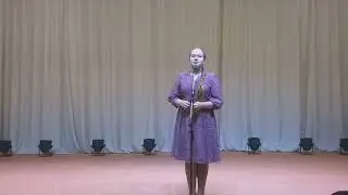 Песня "Россия моя" исполняет Воронина Валерия