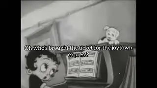 Betty Boop - Happy You And Merry Me (lowered pitch and slowed ver.) with lyrics