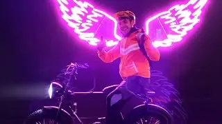 Nightriding London on the UDX & UNI MK 20x4inch E-Bikes
