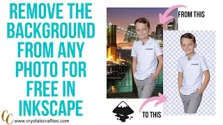 Remove the background from photos for free using Inkscape