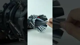 GE-J79 turbofan engine model