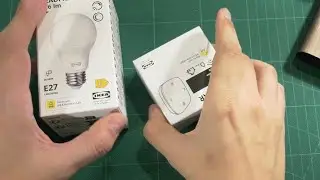 Jungiklis STYRBAR spalvota led lempa TRADFRI iš IKEA