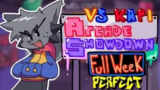 Friday Night Funkin' - Perfect Combo - VS. KAPI - Arcade Showdown Mod + Cutscenes