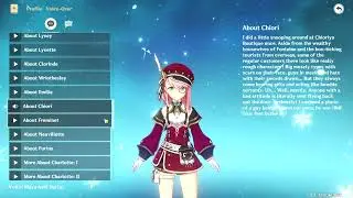 Charlotte all english voice lines [Genshin impact]