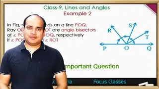 In Fig, ray OS stands on a line POQ. Ray OR and ray OT areangle bisectors of ∠ POS and ∠ SOQ