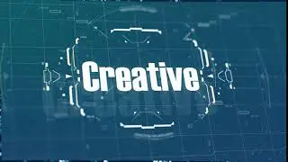 Hi tech hud logo reveal || Logo animation || Logo intro || YouTube intro