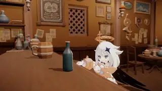 The Bartender event in Genshin be like: