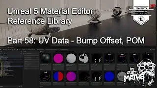 Material Editor Reference 58 - UVs - Bump Offset, POM