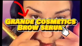 Does the @GrandeCosmetics brow serum really work?