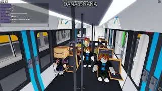 Катаемся в игре Automatic-Subway-Line2 Роблокс. Алкашню устроили тут. Не скандалите в роликах!