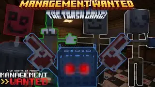 The Trash Gang! | Fnaf Management wanted mod [Ep 5] | Minecraft Fnaf Roleplay