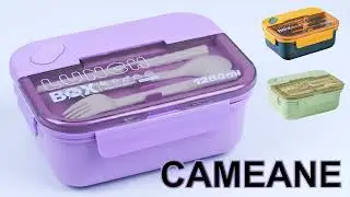 Lonchera Escolar Lunch Box Portátil Loncheras 1250 Ml