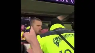 Eric Dier Runs Into The Spurs Stand And Fights A Fan