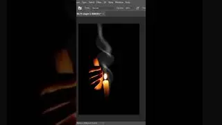 How to Create a Smoke Effect in Adobe Photoshop | #shorts #photoshop #tutorial #youtubeshorts