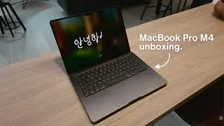 MacBook Pro M4 Space Black Unboxing (ASMR)