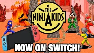 The Ninja Kids Arcade Switch Gameplay