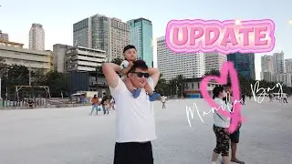 Filipina Chinese Life: NAGPAINIT KAMI NI MOONMAN DITO|Walking around in Manila bay #thesemfamily