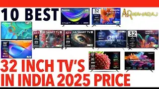 📺 Top 10 Best 32 Inch Smart TV's iN India 2025 | ✨ 32 Inch Tv Price |  LG, Samsung, Thomson