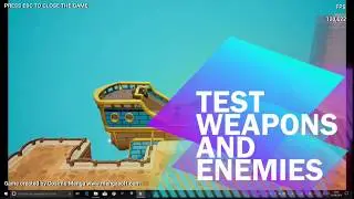 Devlog 03 - Test weapons and enemies