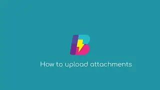 How to upload attachments
