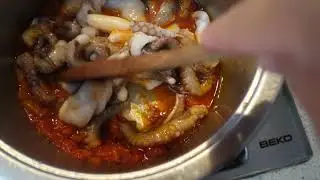 Осьминог по рецепту моей итальянской свекрови. Легко и просто!