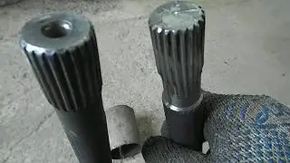#84 Как Укоротить ПОЛУОСЬ ВАЗ на Любую Ширину / homemade tractor.