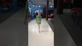 Однажды на подиуме😃Репетиция перед показом. 