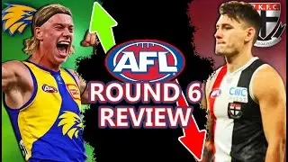 AFL 2024 ROUND 6 REVIEW (West Coast Eagles LOOK GOOD + North Melbourne SUCK)
