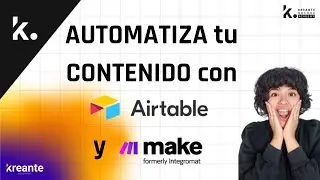 Cómo AUTOMATIZAR tu CALENDARIO DE CONTENIDOS en AIRTABLE y MAKE | Rápido y sencillo | 2023