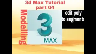 3d max segments edit poly tutorial in urdu/hindi
