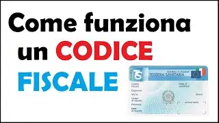 come funziona un codice fiscale