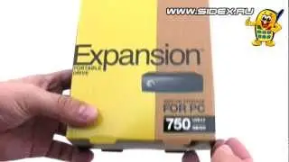 Sidex.ru: Обзор внешнего HDD Seagate Expansion Portable 750 Gb