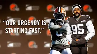 Myles Garrett & Elijah Moore 
