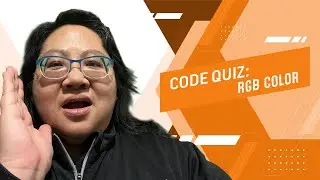 Coding for Beginners: Code Quiz #107— The RGB Color System