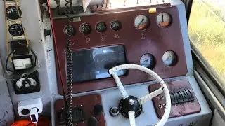 60Fps✅ запуск дизеля 211Д3 тепловоза ТГМ4А от первого лица ⚙️ Star diesel engine locomotive TGM4A