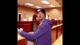 When the bank you're robbing has a dope alarm system