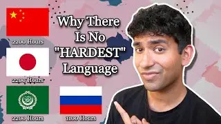 Why There are NO HARD Languages | A Polyglot Explains