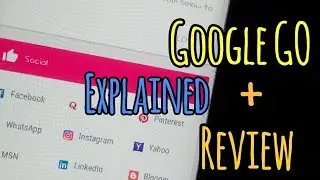 Google Go #Expalined + Review of the App Best 4 Low End Smartphones || Hindi - हिन्दी