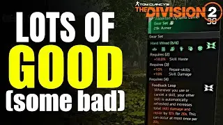 The Division 2 NEW GEAR GAME! TALENTS REMOVED, BETTER LOOT! GOOD OR BAD?